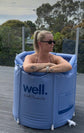 Portable Bathtub | Hot & Cold Therapy | De-Stress & Boost Resilience | Easy Setup